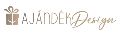 Ajándék Design Logo                        